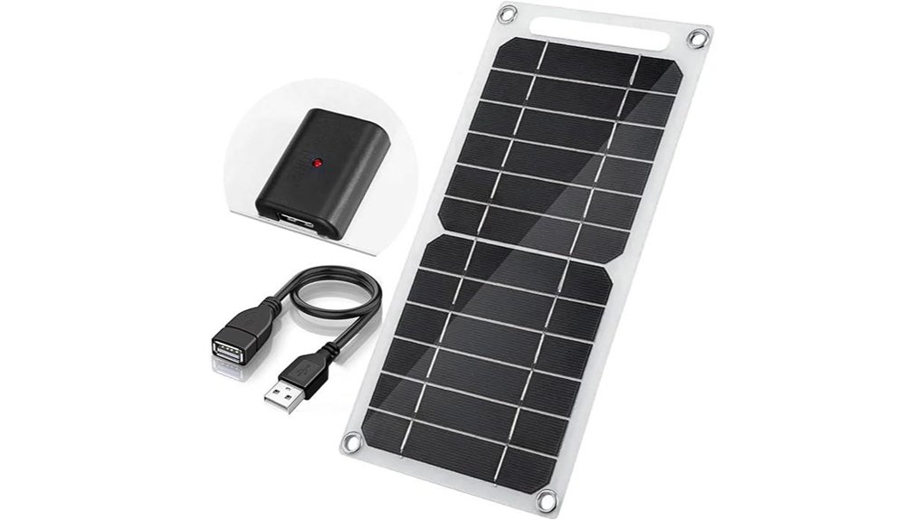 compact solar charger kit