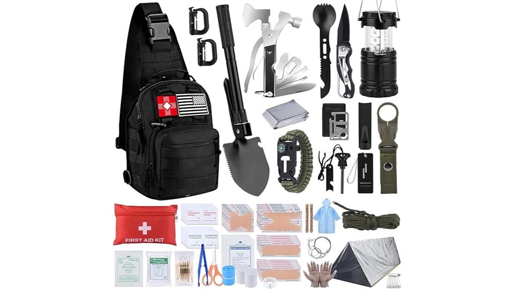 comprehensive survival kit included