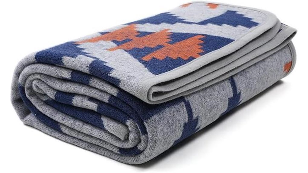 cozy merino wool blanket