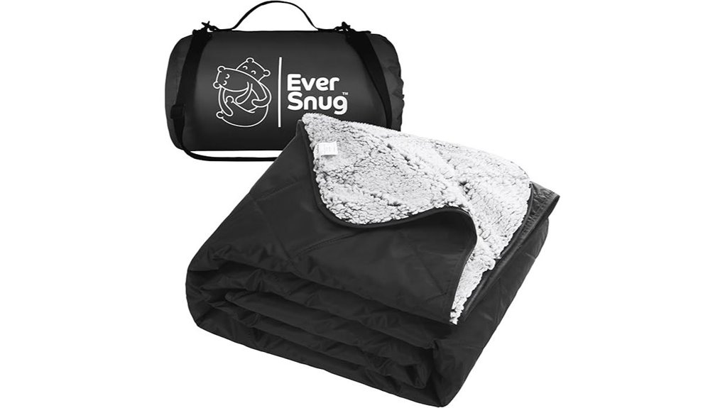 cozy waterproof camping blanket