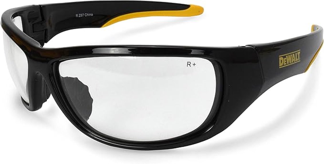 dewalt polarized safety glasses
