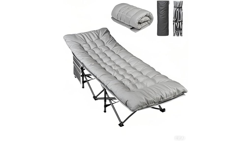 double layer camping cot