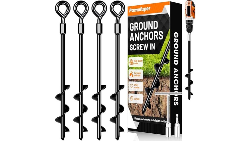 durable anchors for outdoors