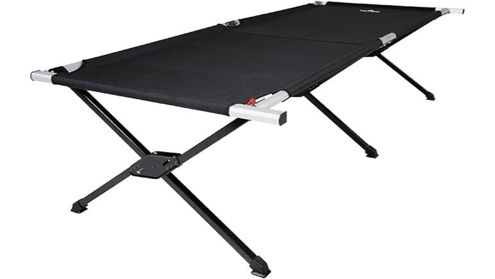 durable camping cot design