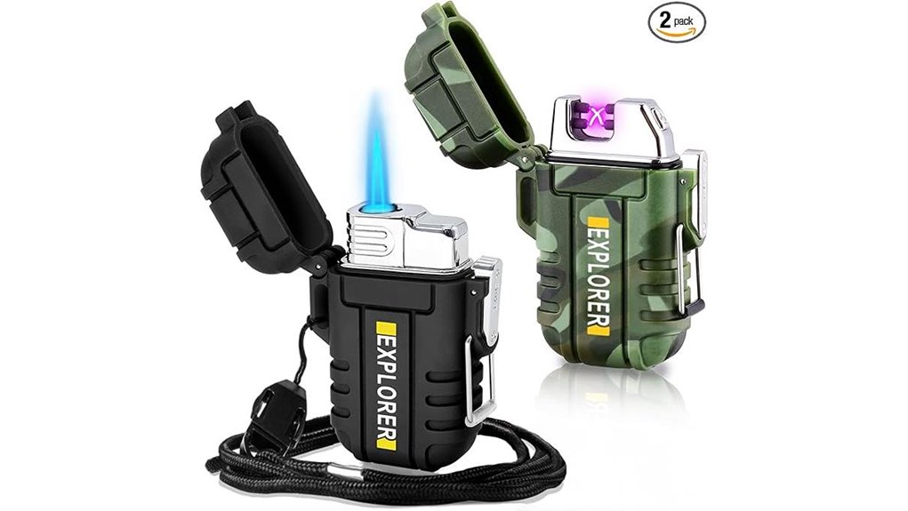 durable dual pack lighters