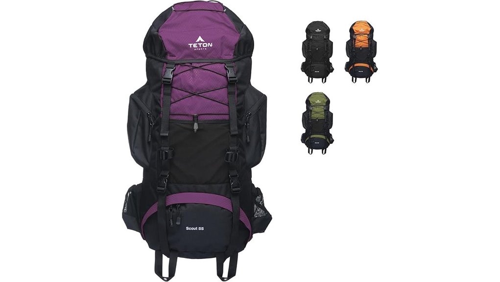 durable hiking backpack included