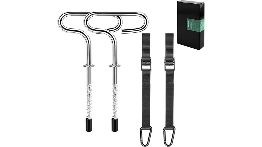durable ice shelter anchors