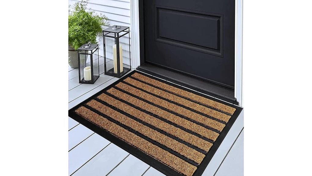 durable non slip door mat