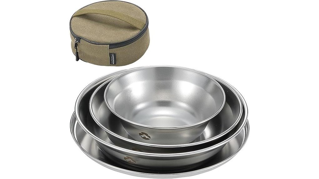 durable stainless steel tableware