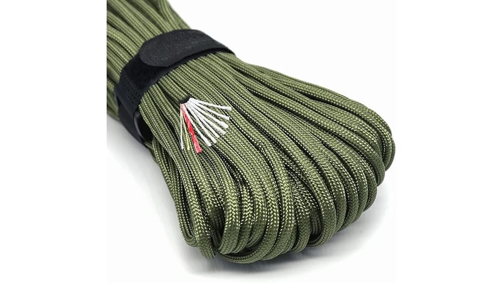 durable survival paracord rope