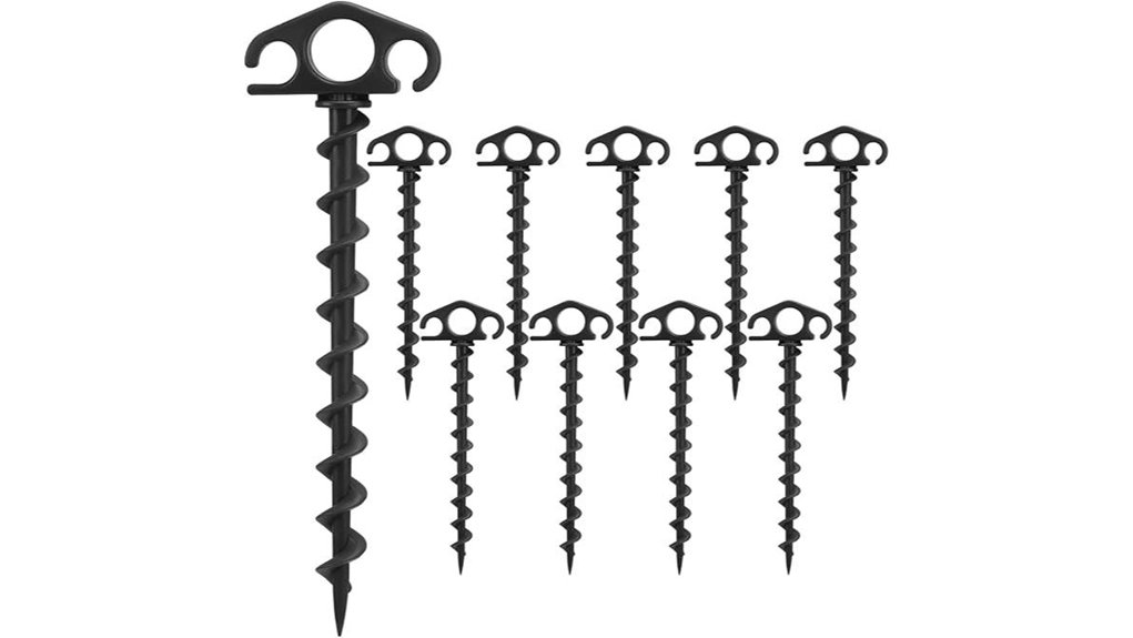 durable tent stakes pack