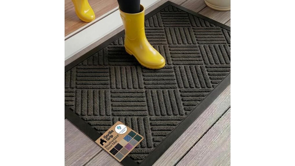 durable waterproof doormat design
