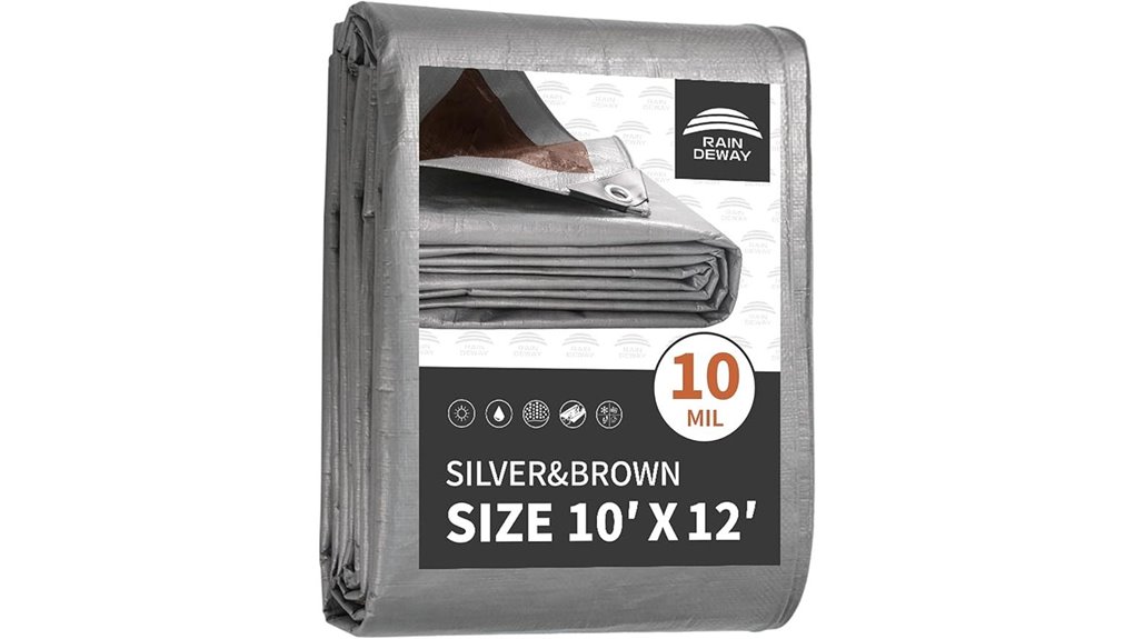 durable waterproof tarp 10x12