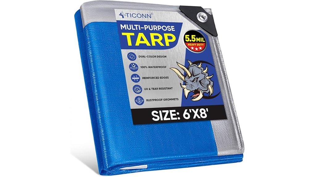 durable waterproof tarp cover