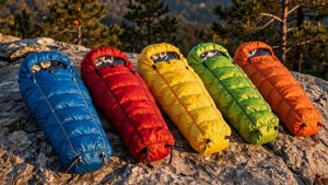 easy clean camping sleeping bags