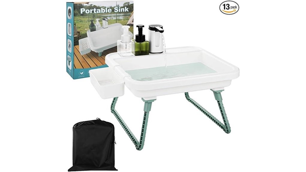 electric faucet camping sink