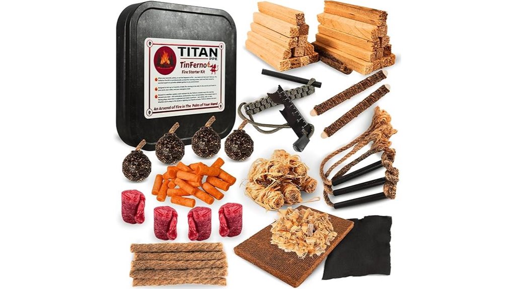 emergency fire starter kit