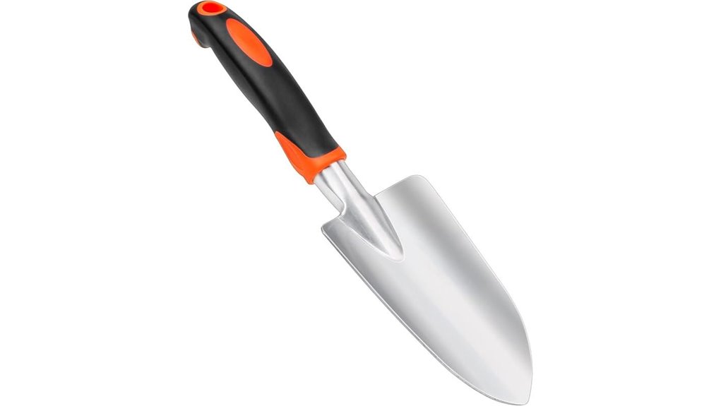 ergonomic heavy duty garden shovel