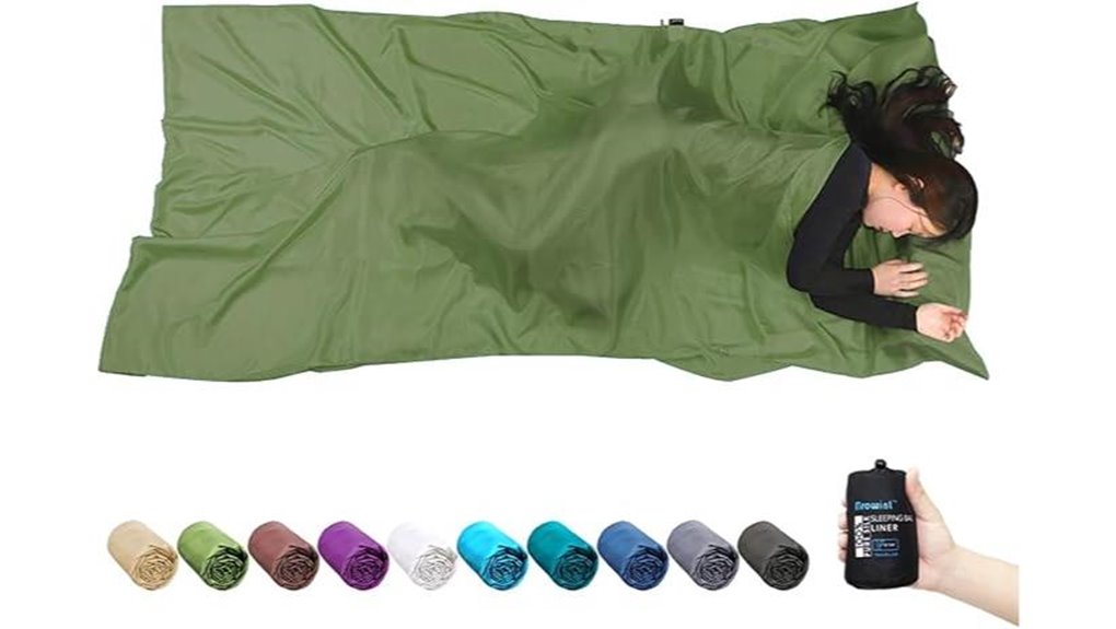 extra wide sleeping liner