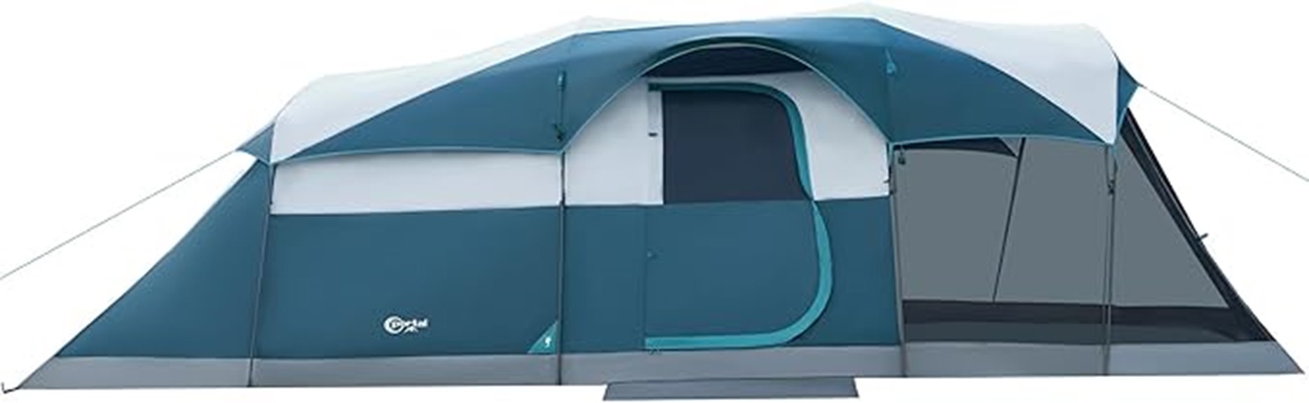 family camping tent with screen