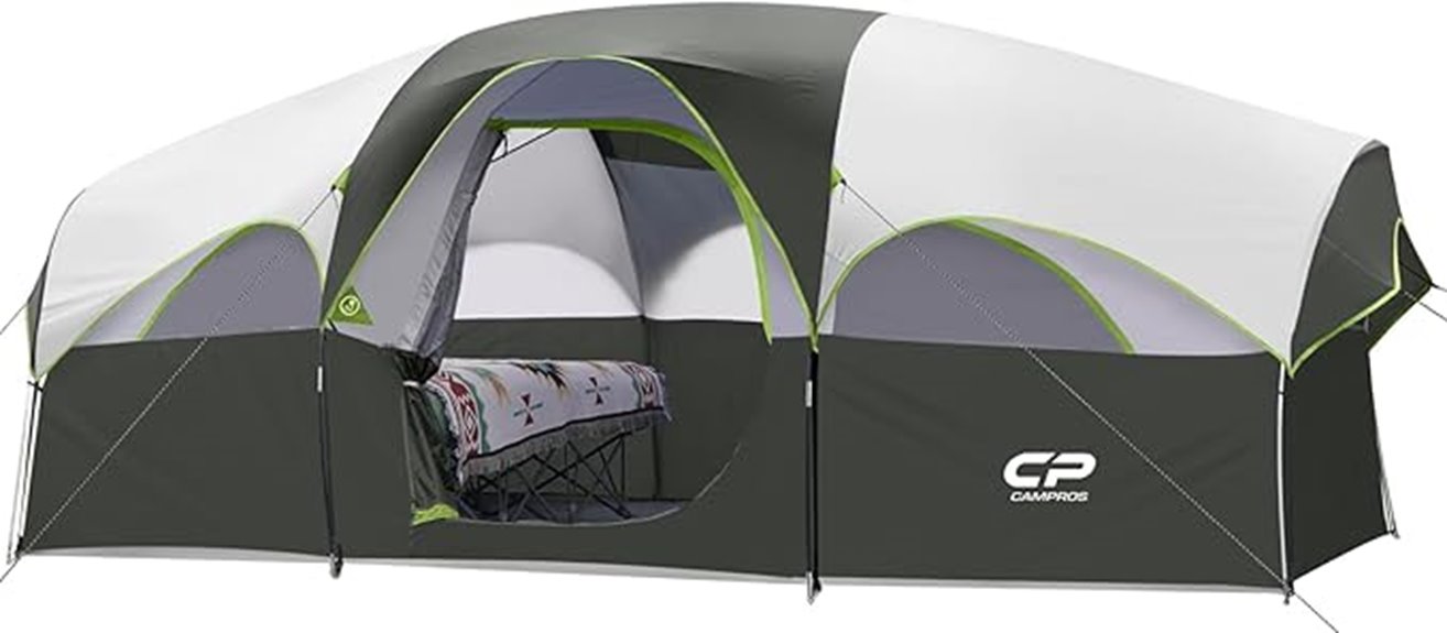 family camping weather tent