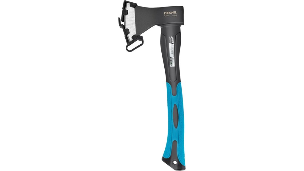 fiberglass handled chopping axe