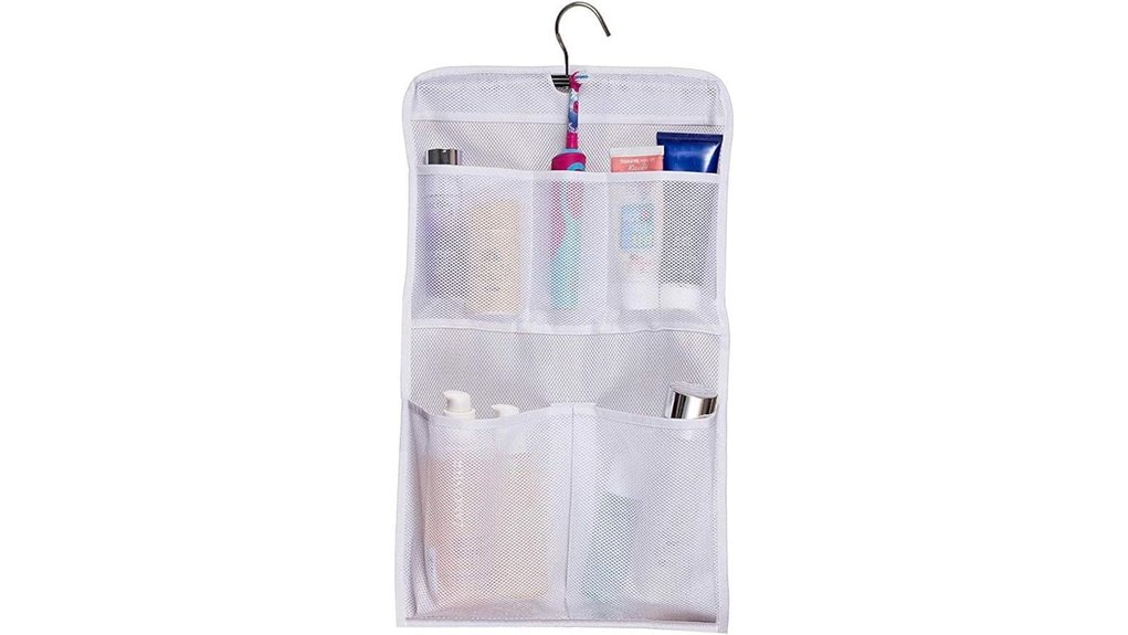 five pocket shower organizer