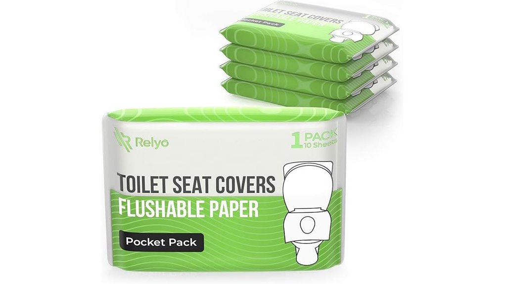 flushable toilet seat covers