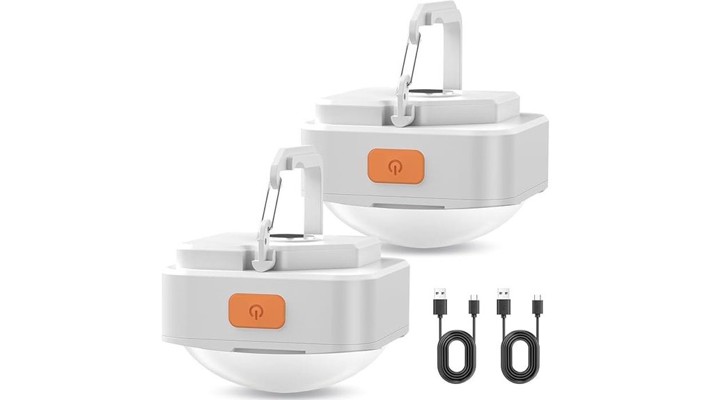 fly2sky rechargeable tent lights