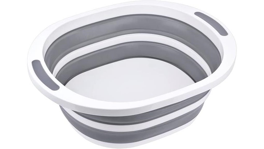foldable dishpan and cutting board