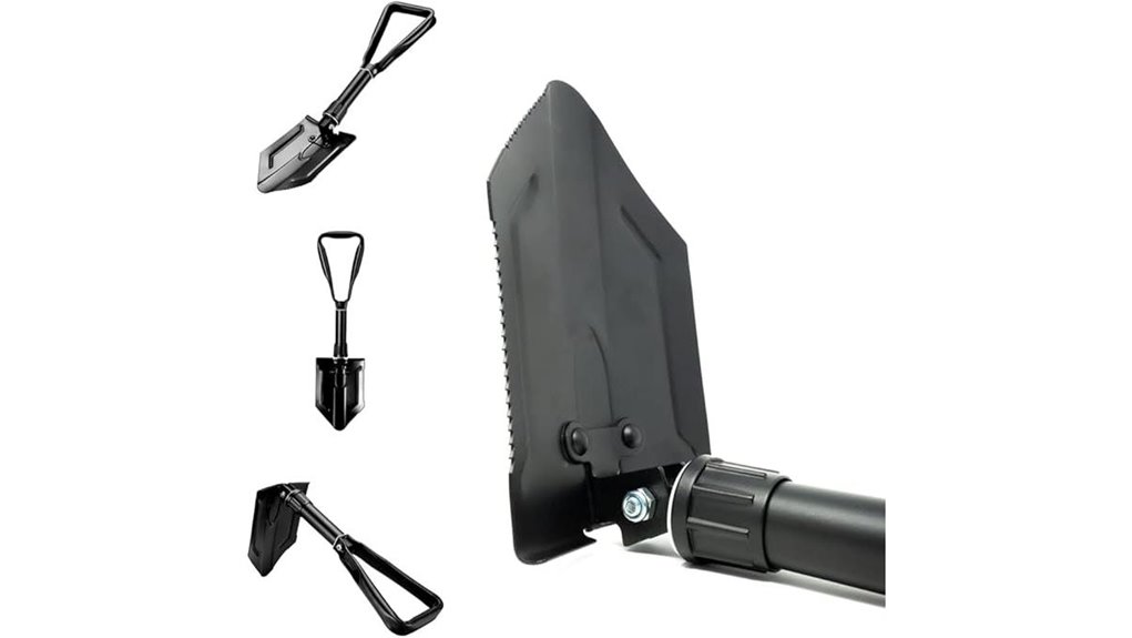 folding emergency shovel saw