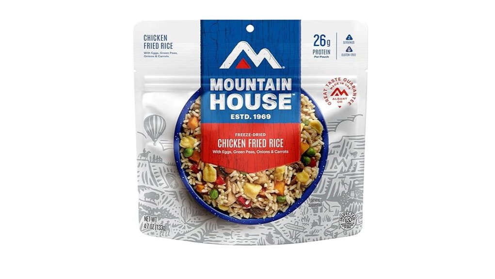 freeze dried chicken rice