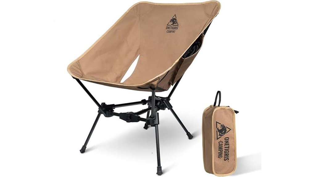 heavy duty camping chair
