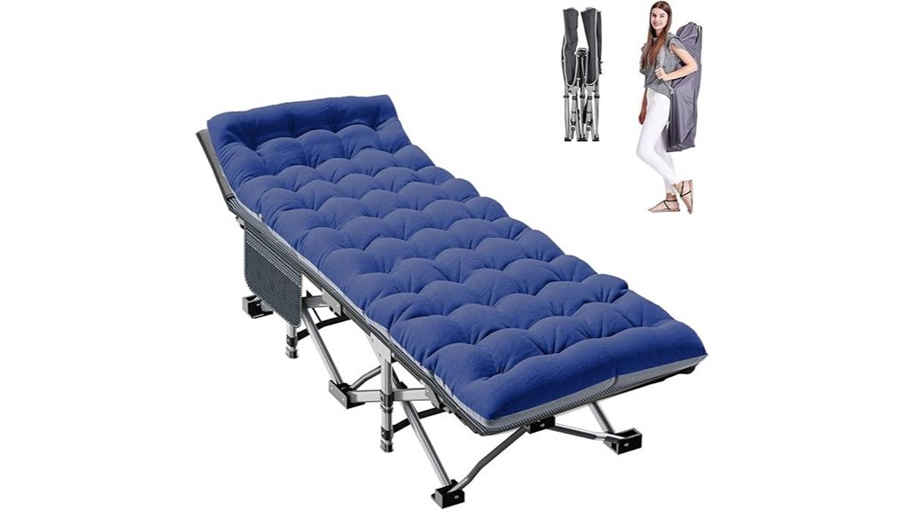 heavy duty camping cot