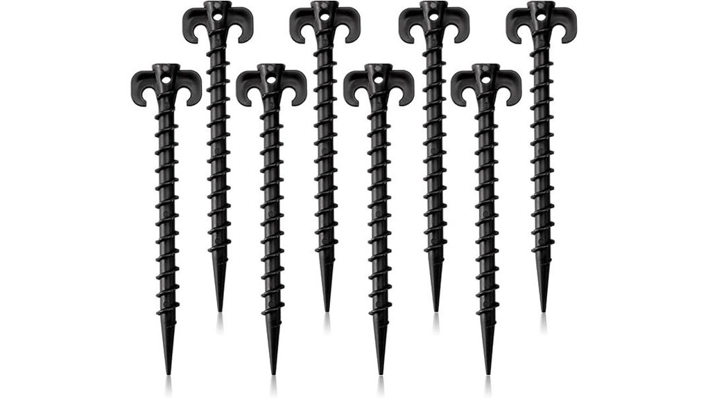 heavy duty plastic tent stakes
