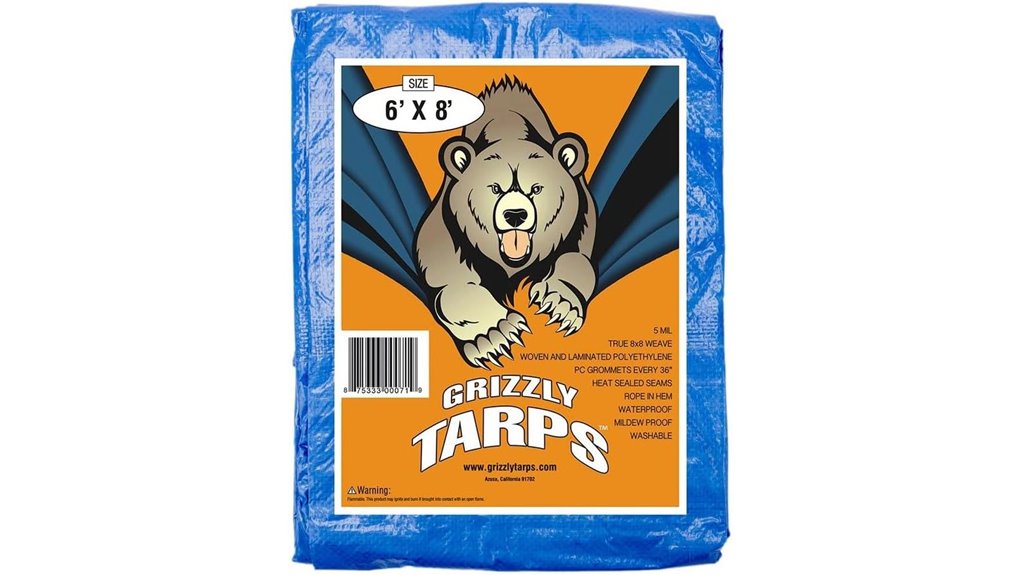 heavy duty poly tarp