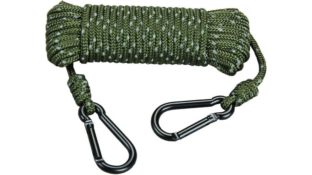heavy duty reflective treestand rope