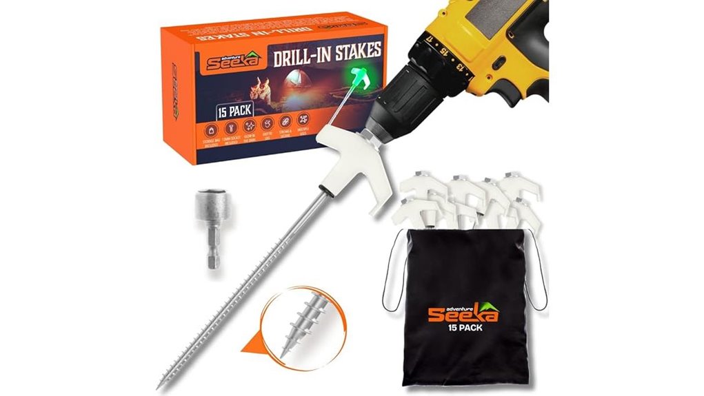 heavy duty tent stakes