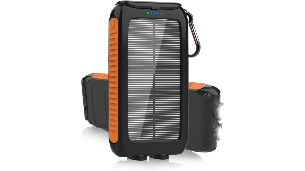 high capacity portable solar charger