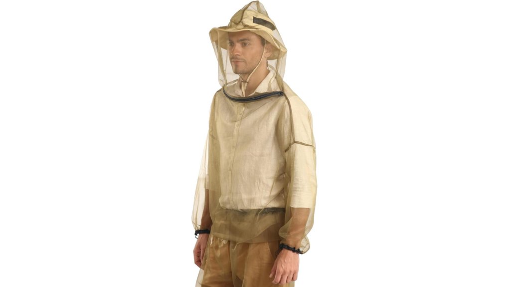 hooded mosquito protection jacket