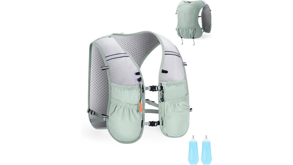 hydration vest with flasks