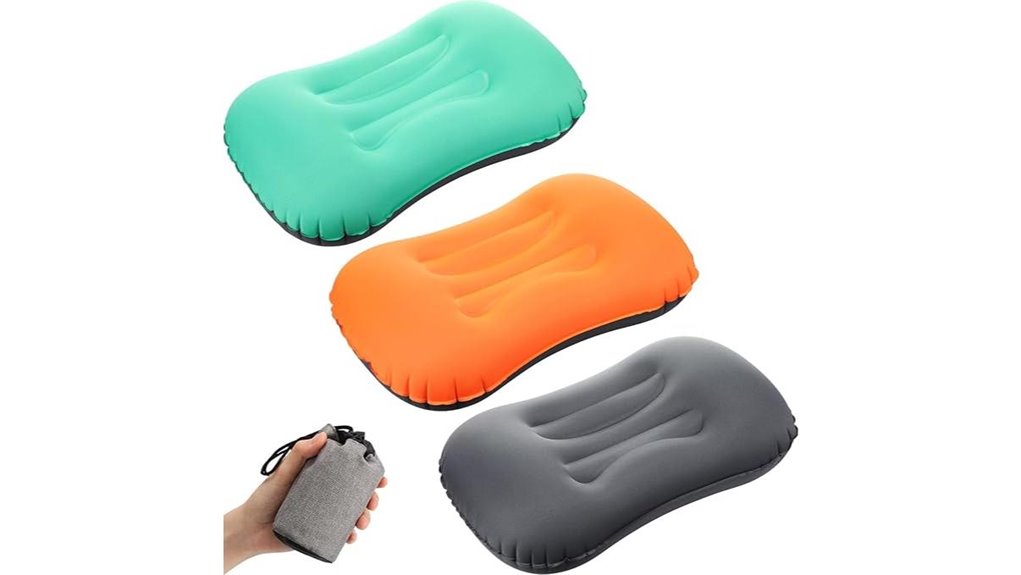 inflatable neck support pillow