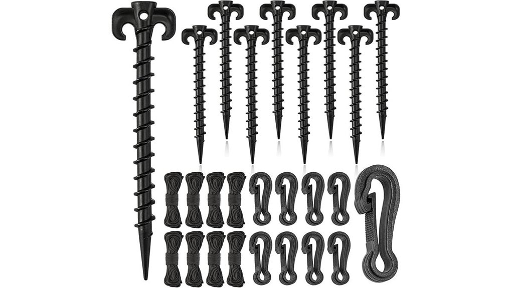 inflatable outdoor decor stakes