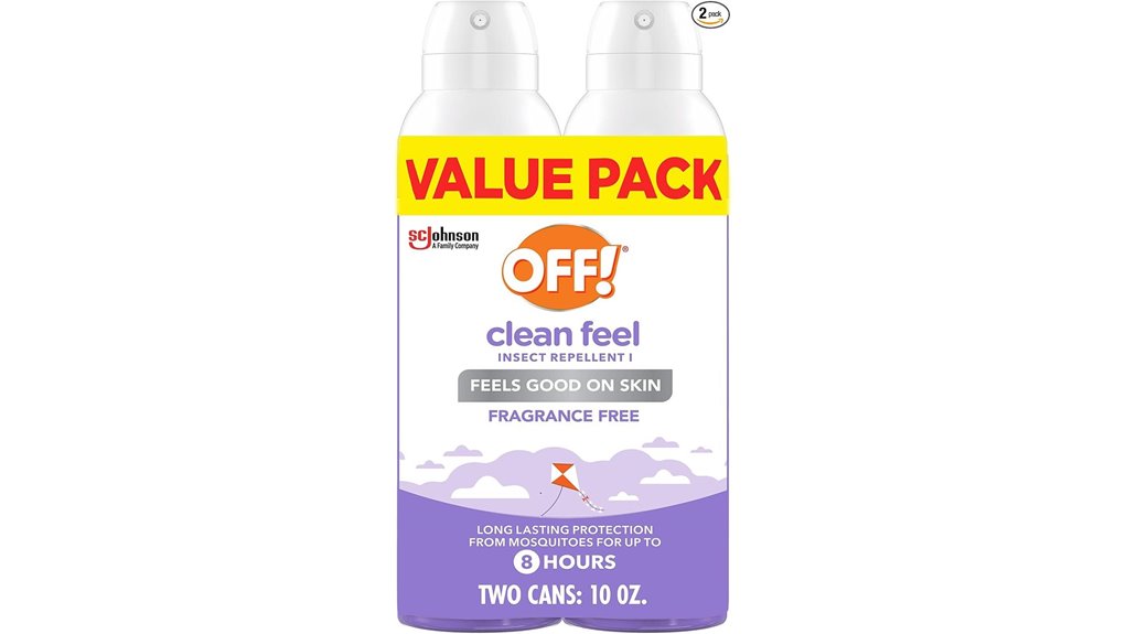 insect repellent aerosol pack