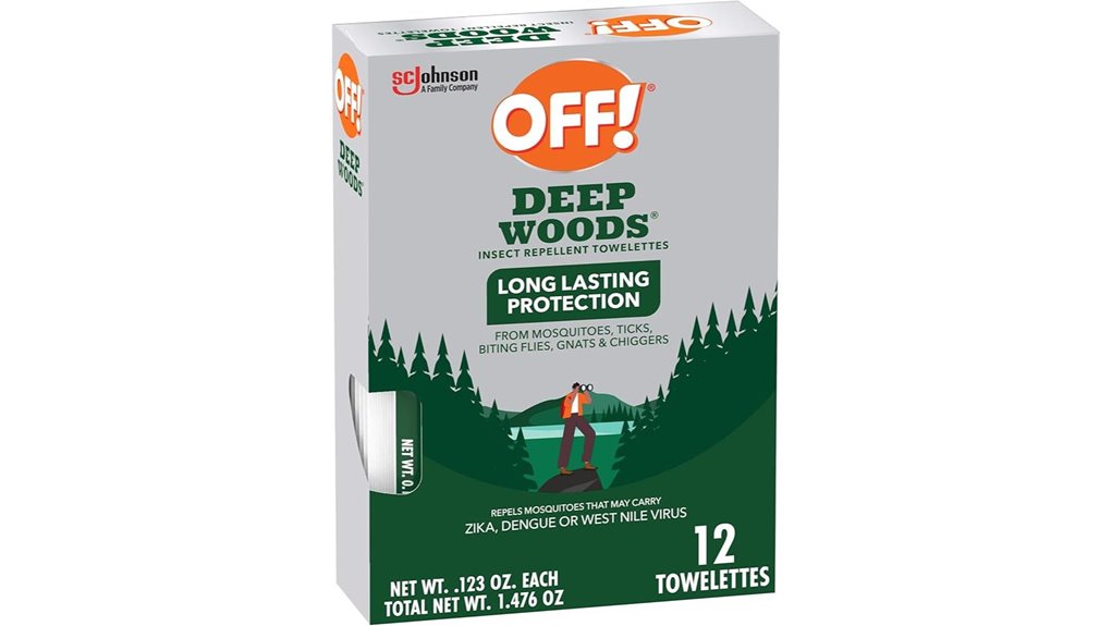 insect repellent wipes pack