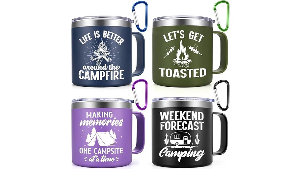 insulated camping coffee mugs