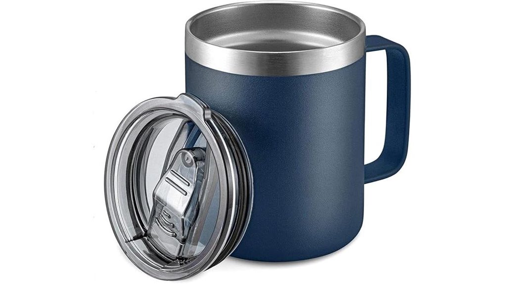 insulated coffee mug handle