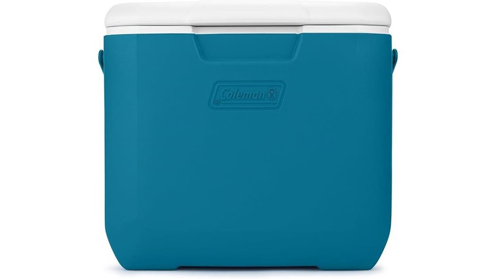insulated cooler with ice