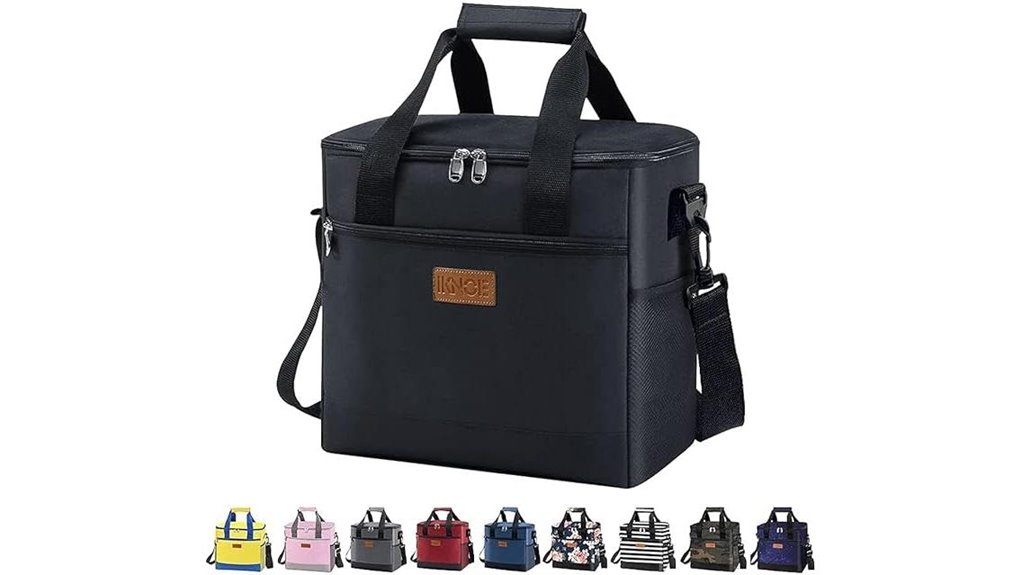insulated lunch tote bag