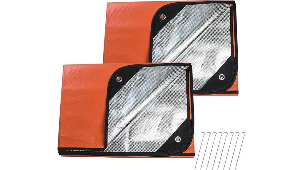 insulated thermal reflective tarp